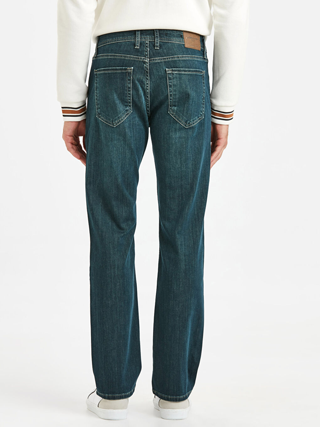 Orta İndigo Rodeo Jean Pantolon-2