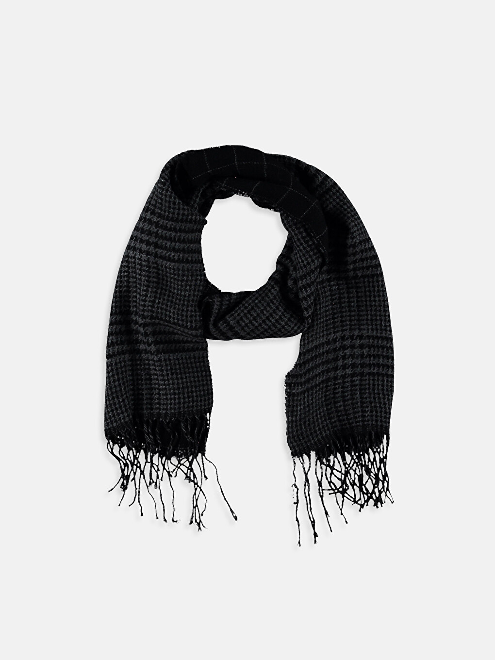 Man Grey Scarf-1