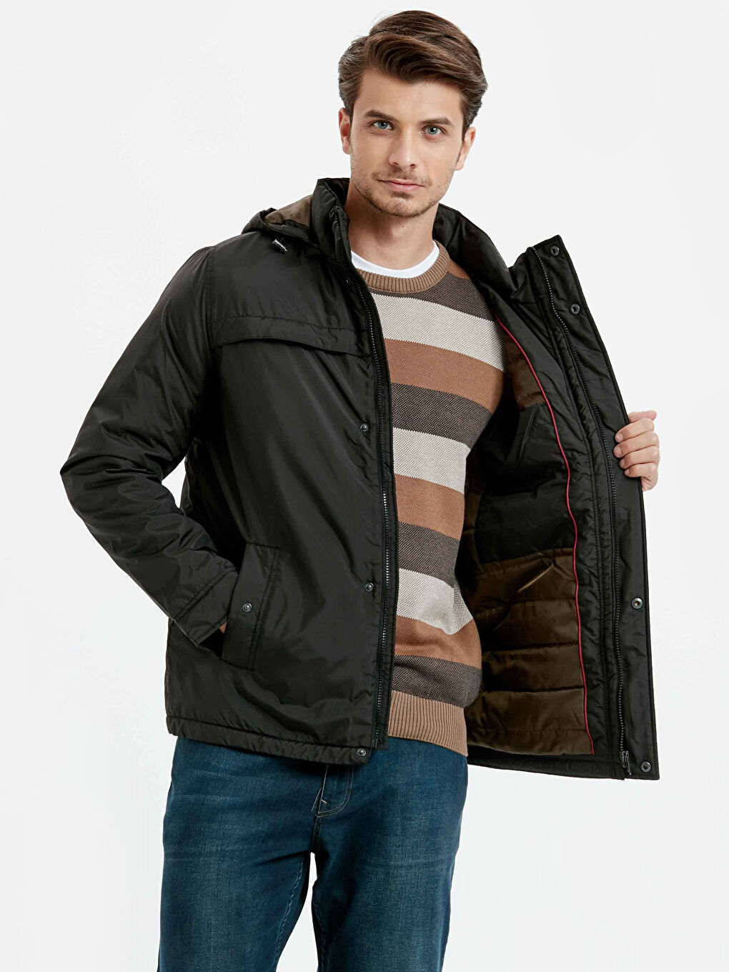 Man BLACK Coat-1