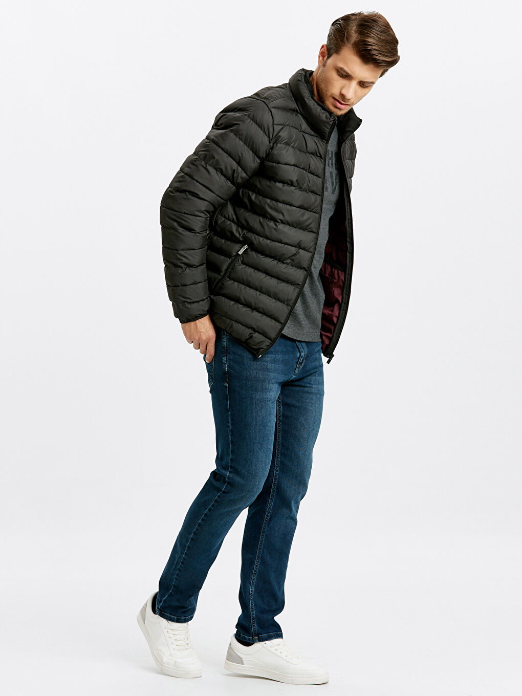 CRNA Zimska jakna Muškarac-3