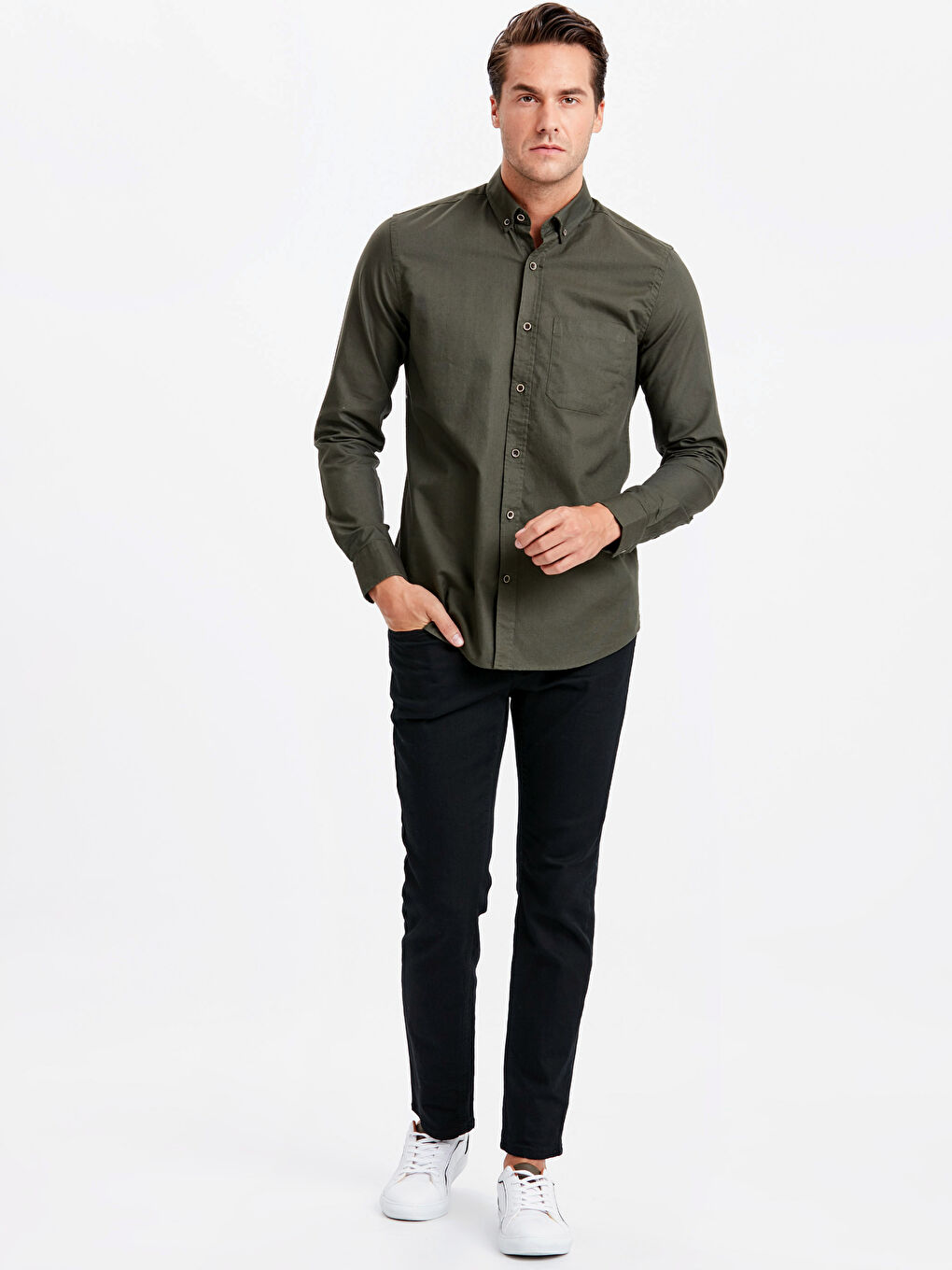 Man GREEN Shirt-2