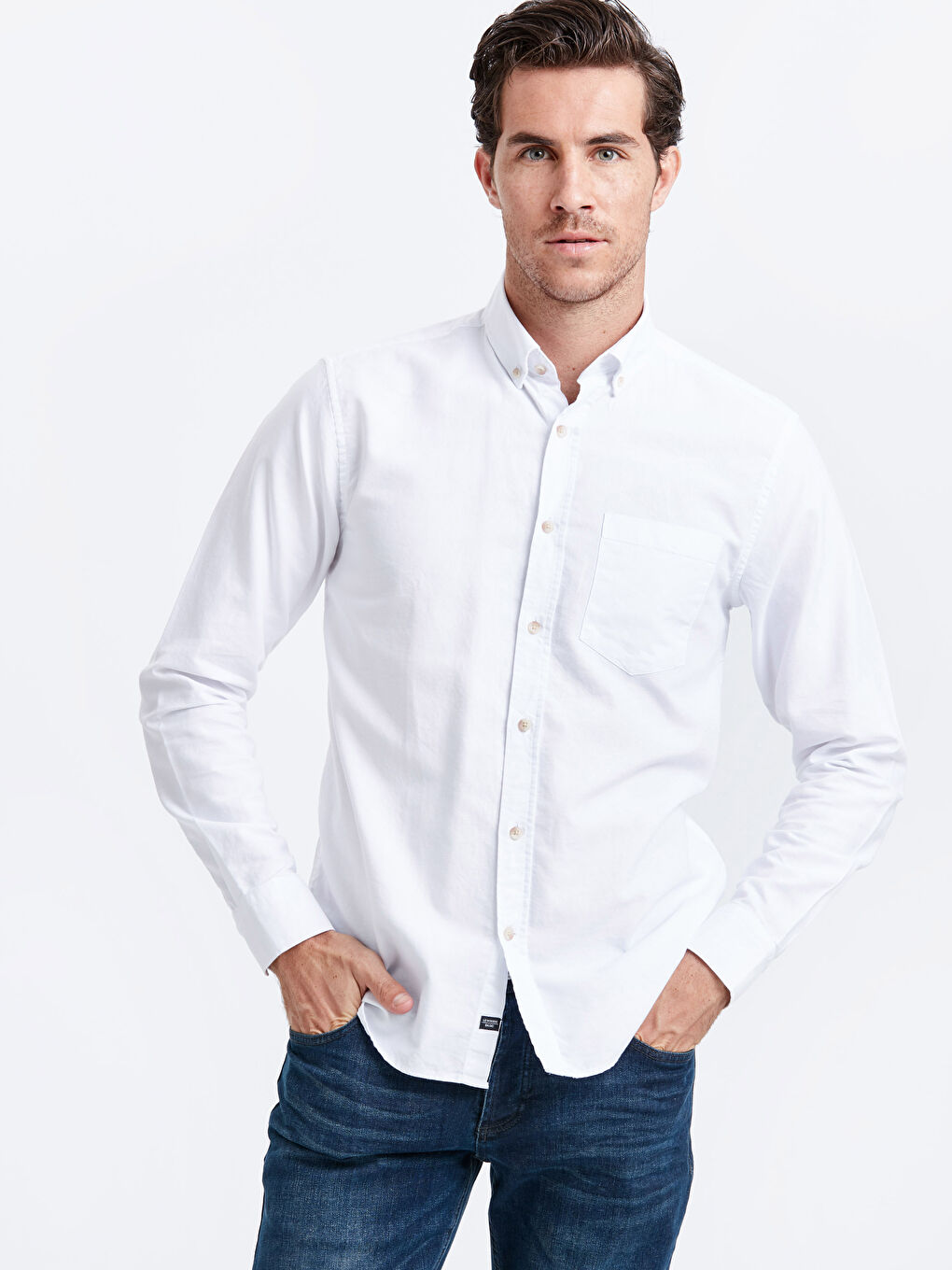 Man WHITE Shirt