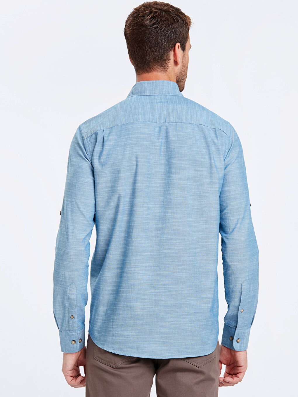 LCWAIKIKI Classic Poplin Men's Shirt -8W0653Z8-D8J