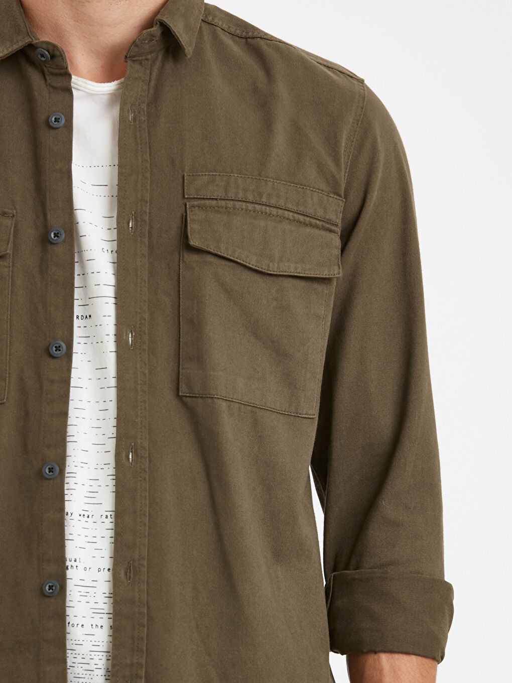 Haki Gömlek-3