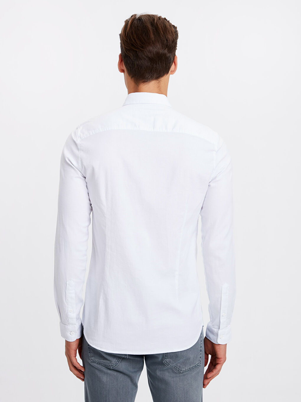 Optik Beyaz Gömlek-1