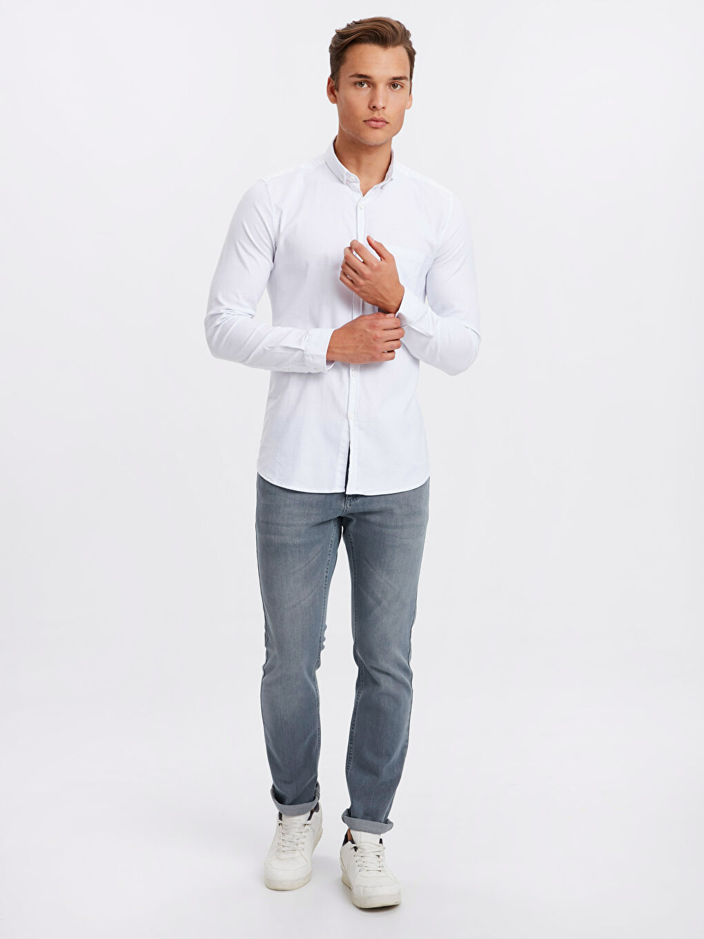 Optik Beyaz Gömlek-2