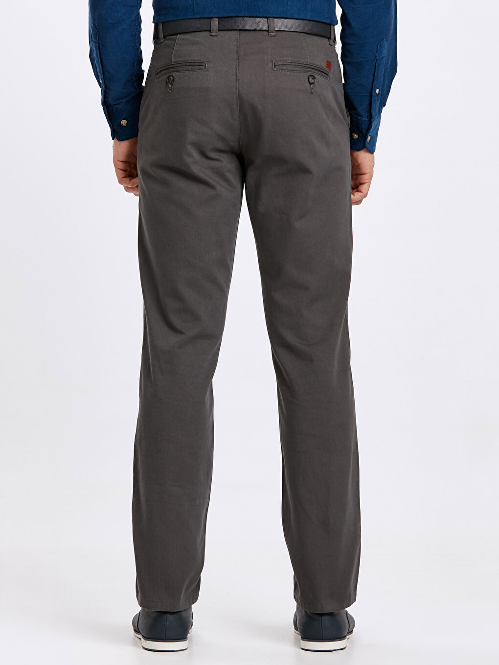 Pantalon chino GRIS Homme-2