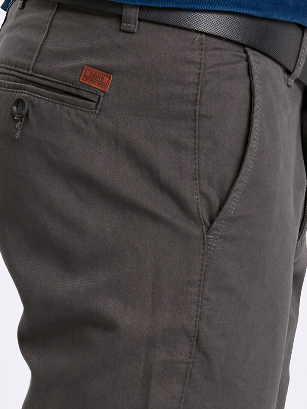 Pantalon chino GRIS Homme-3