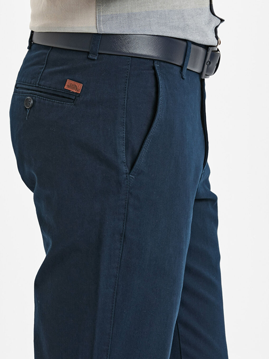 Pantalon chino MARINE Homme-3