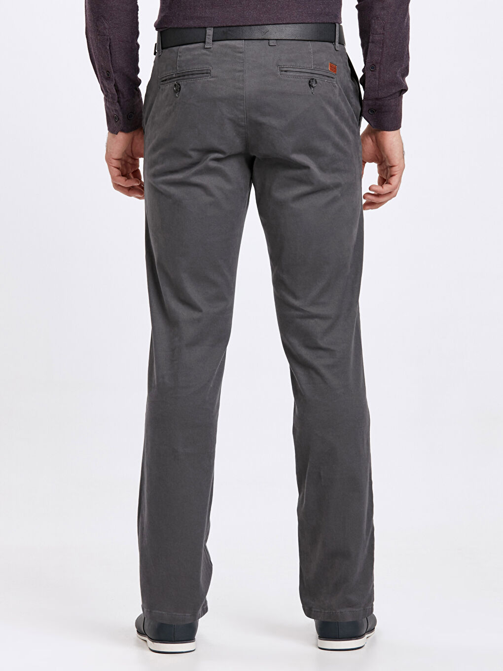 Man GREY Chino Trousers-2