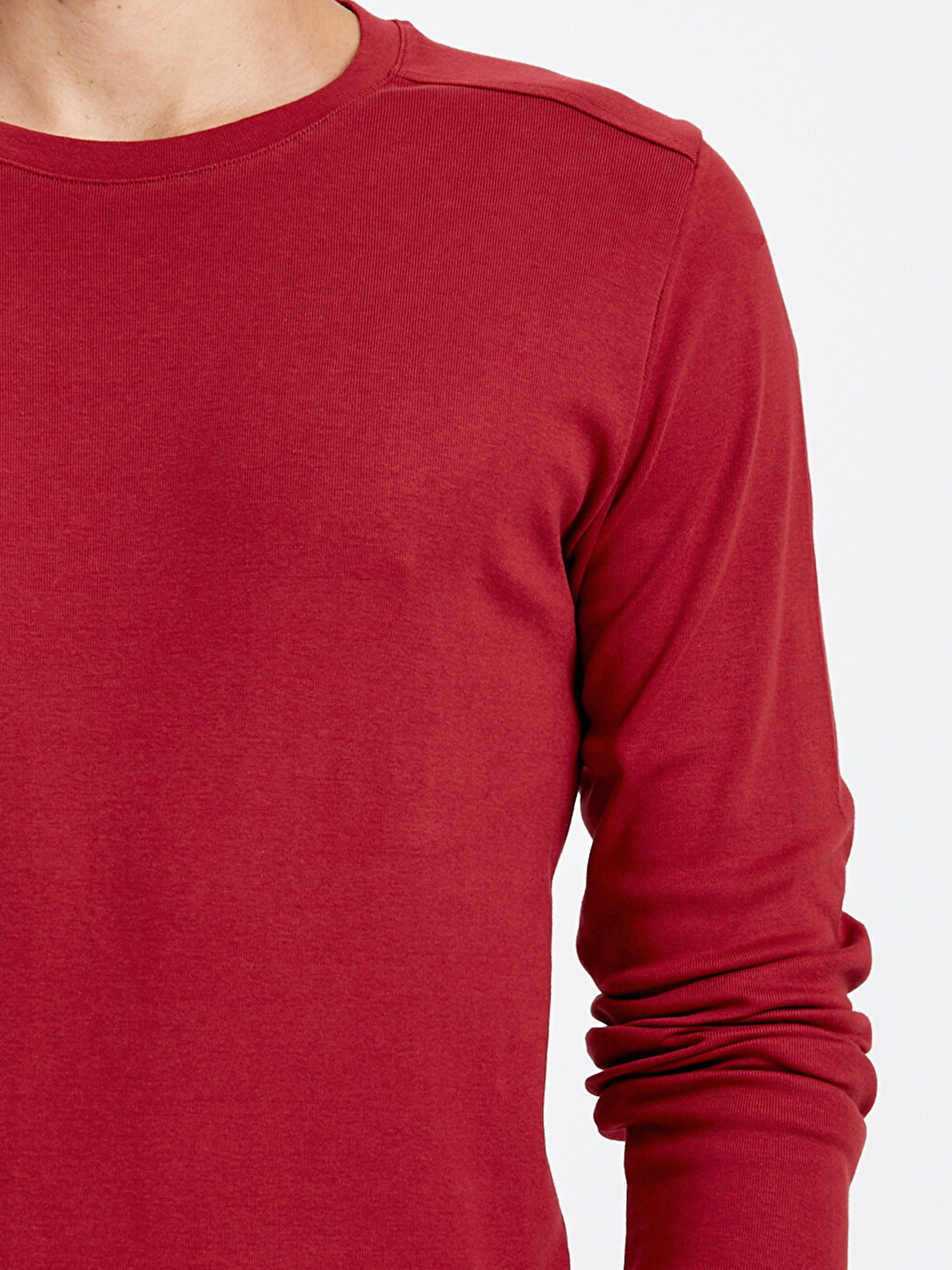 Man Bordeaux Sweater-3