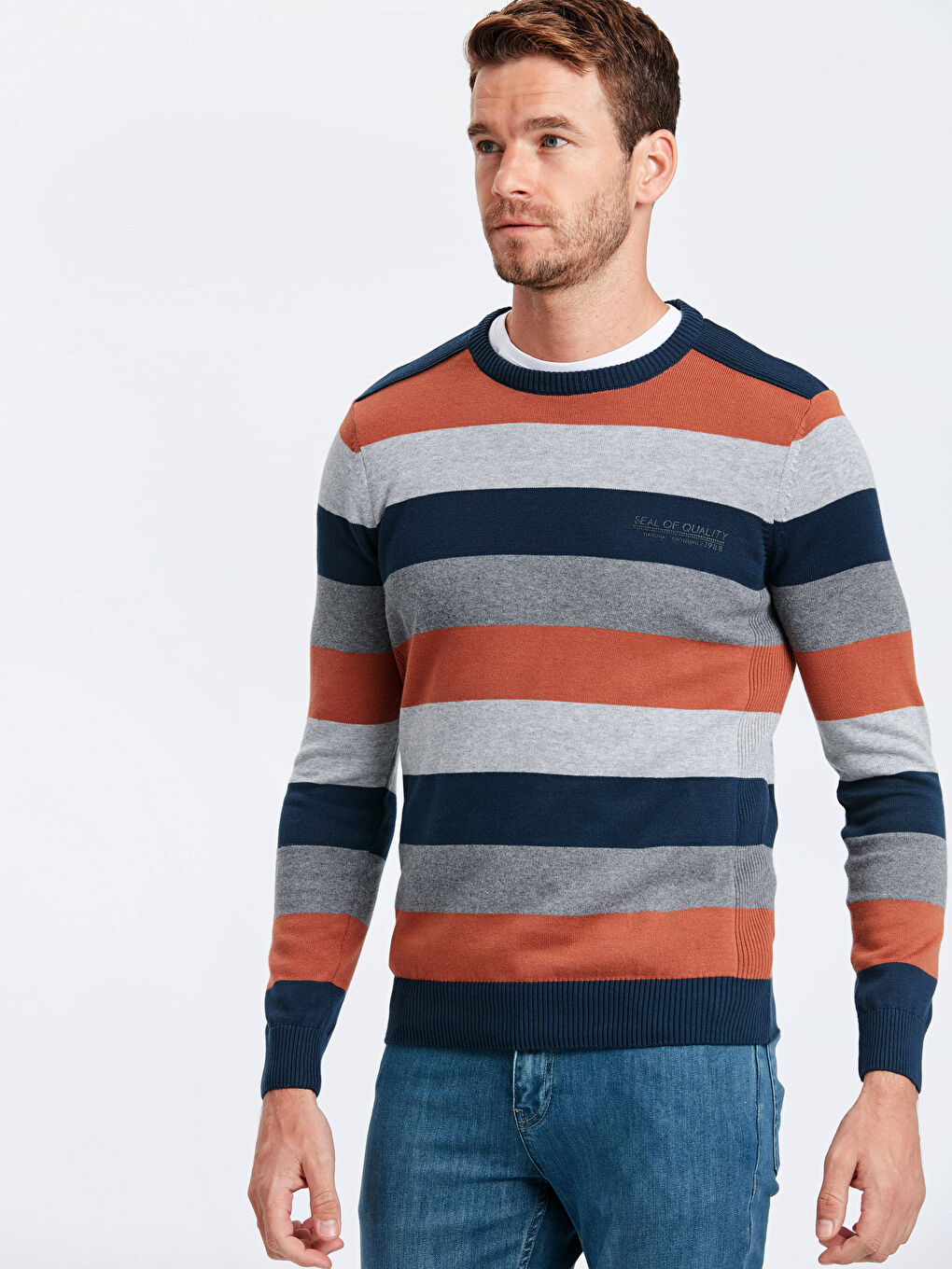 Pulover PORTOCALIU Bărbat