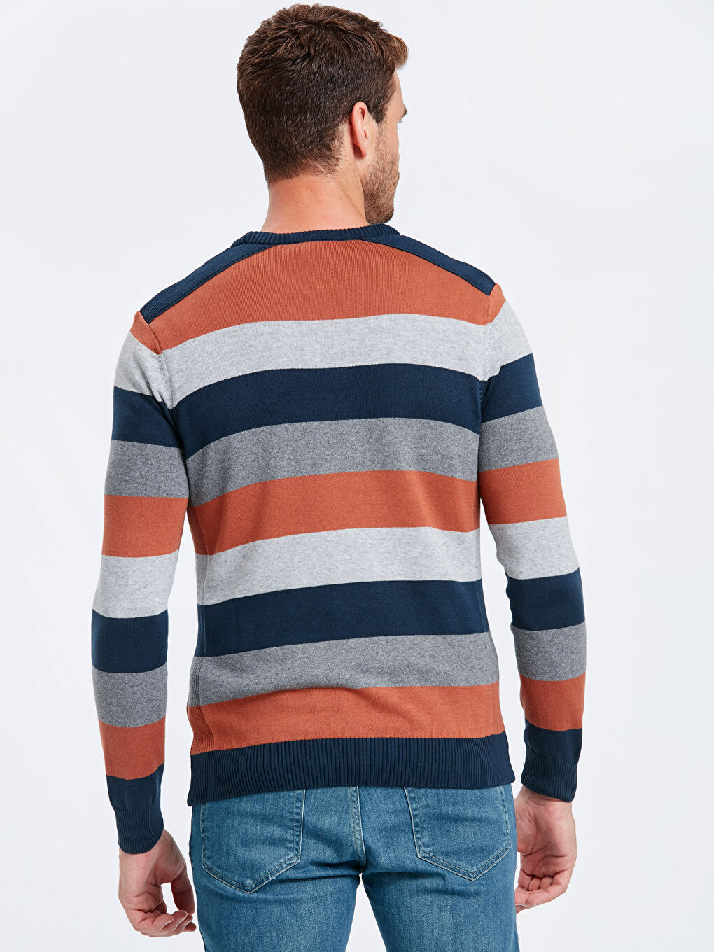 Pulover PORTOCALIU Bărbat-1