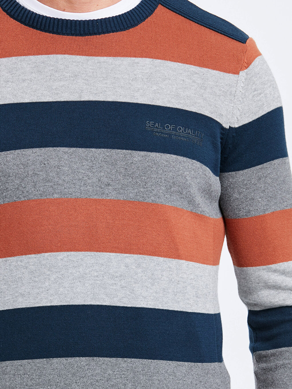 Pulover PORTOCALIU Bărbat-3