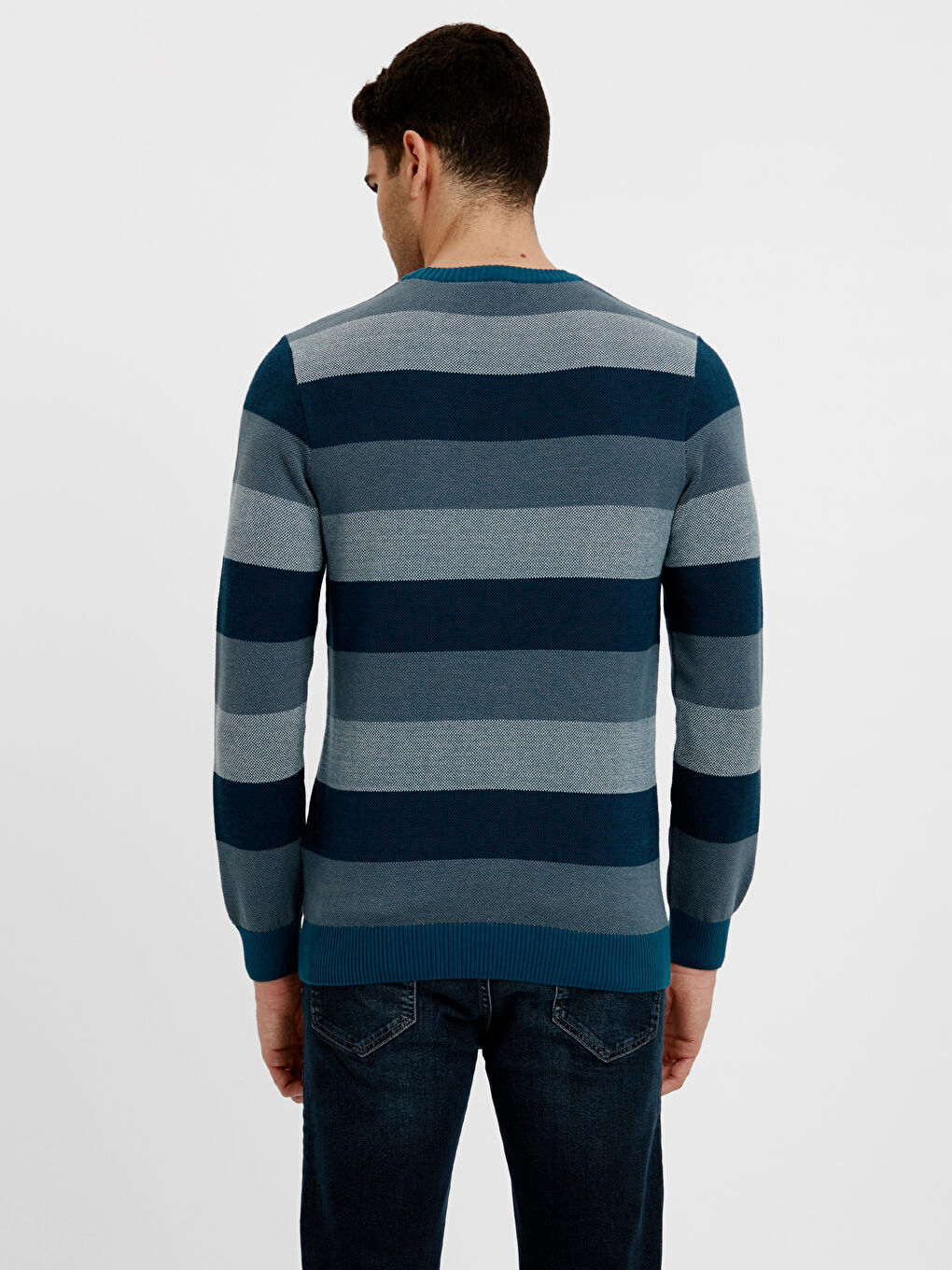 Man PETROL Sweater-1