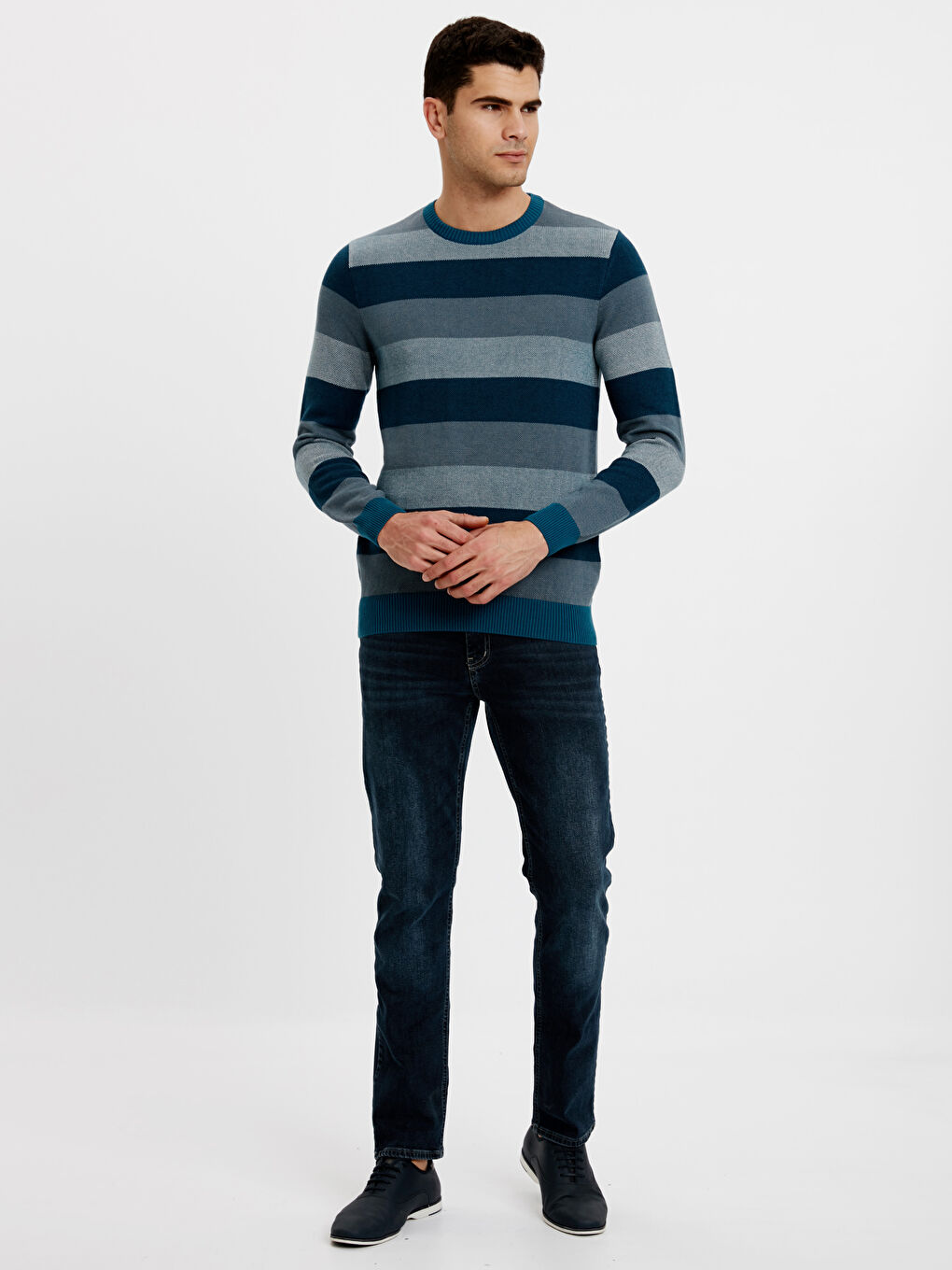 Man PETROL Sweater-2