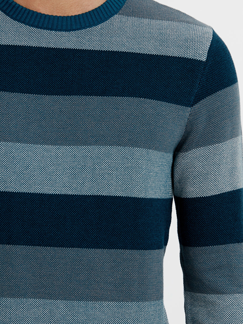 Man PETROL Sweater-3