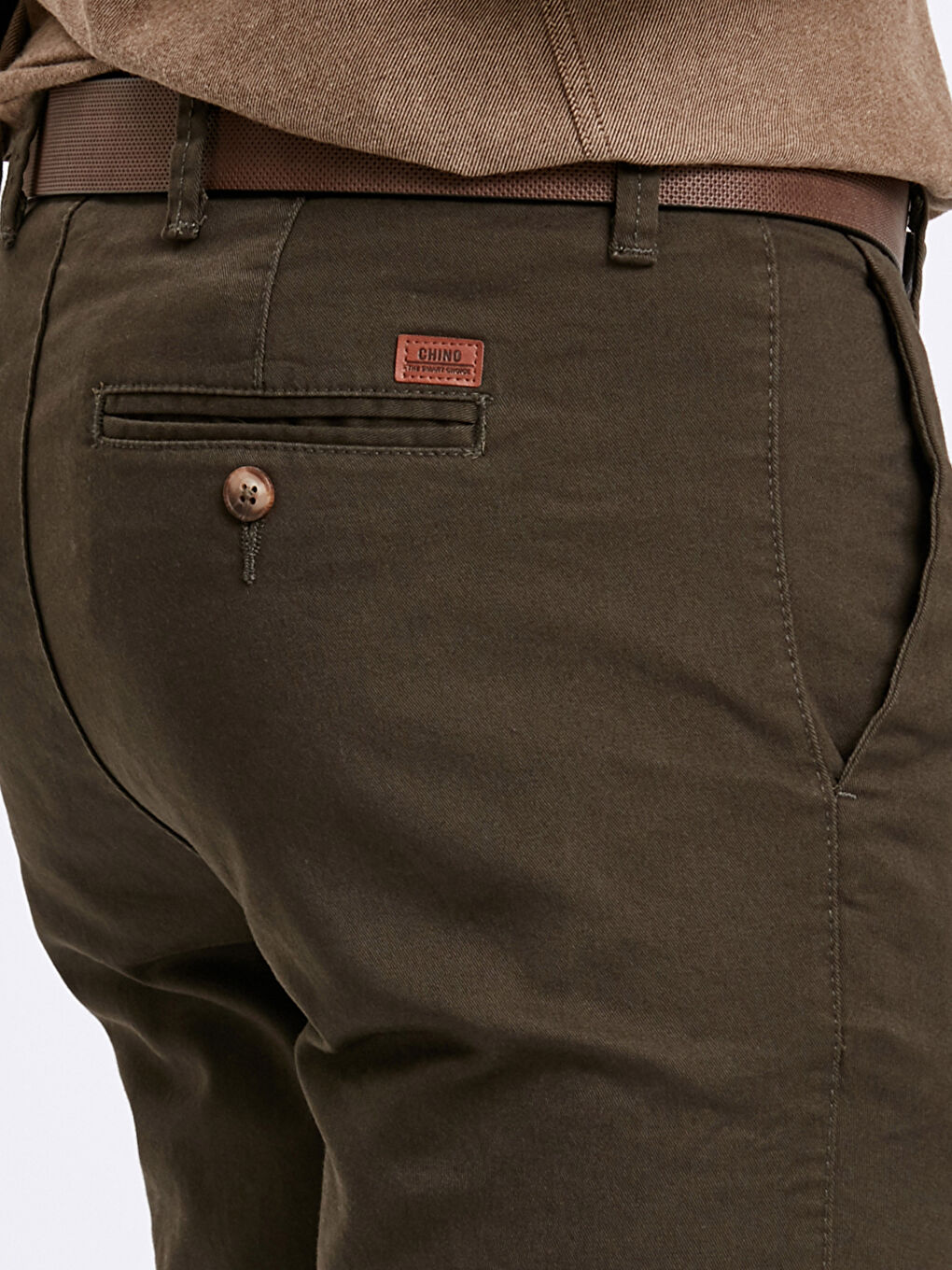 LCWAIKIKI Classic Man KHAKI Chino Trousers -8W1048Z8-KGJ