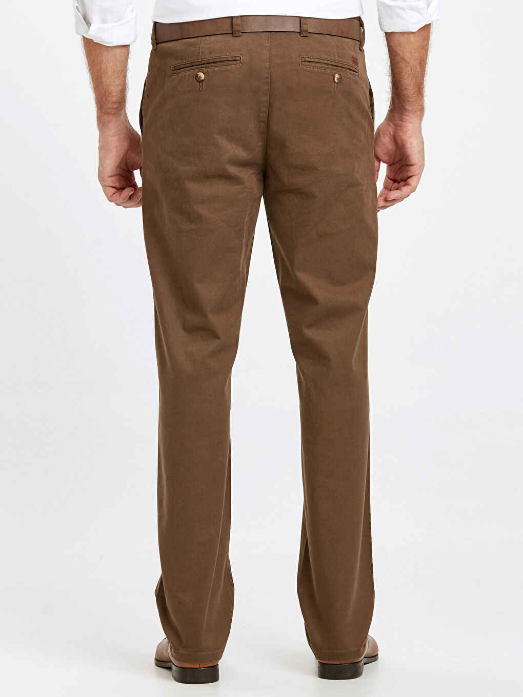 Man BROWN Chino Trousers-2