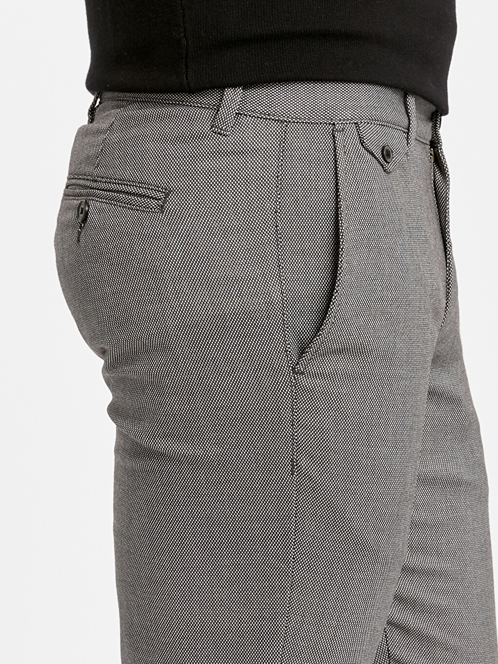 Pantalon Gris Homme-3