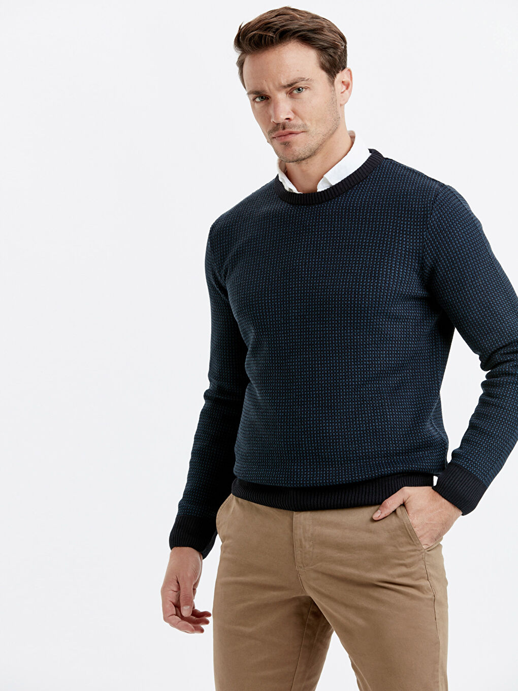 Man NAVY Sweater