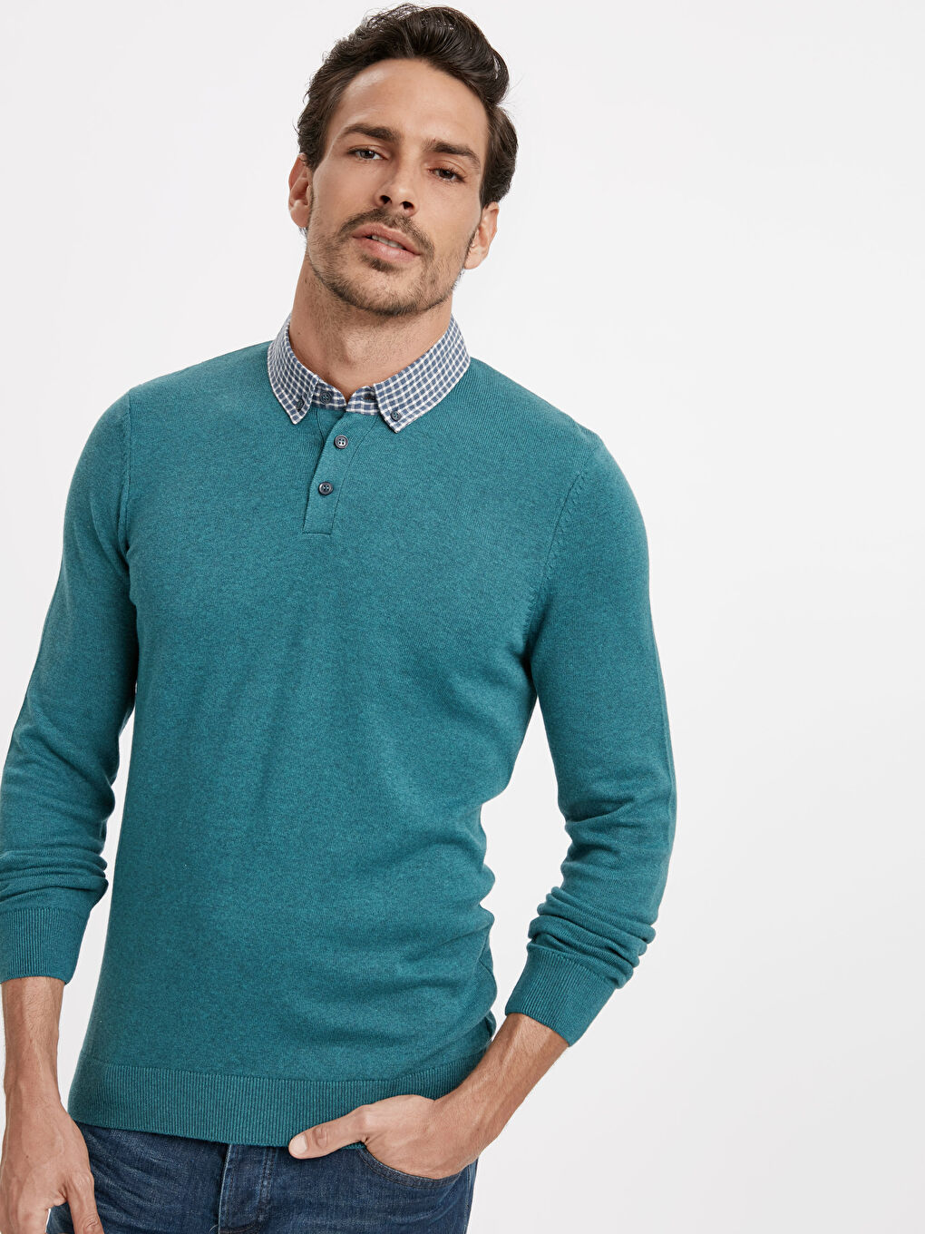 Pull-over VERT Homme