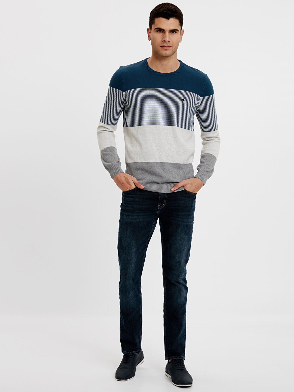 Pembe-Lila-Beyaz Kazak-2