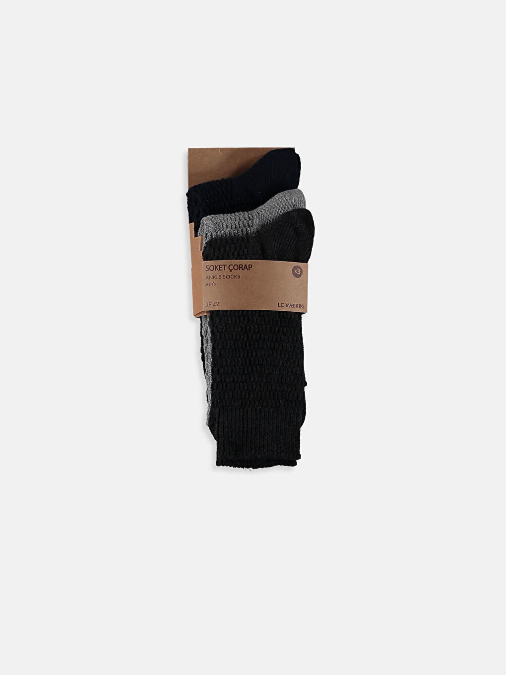 Man NAVY Ankle Socks