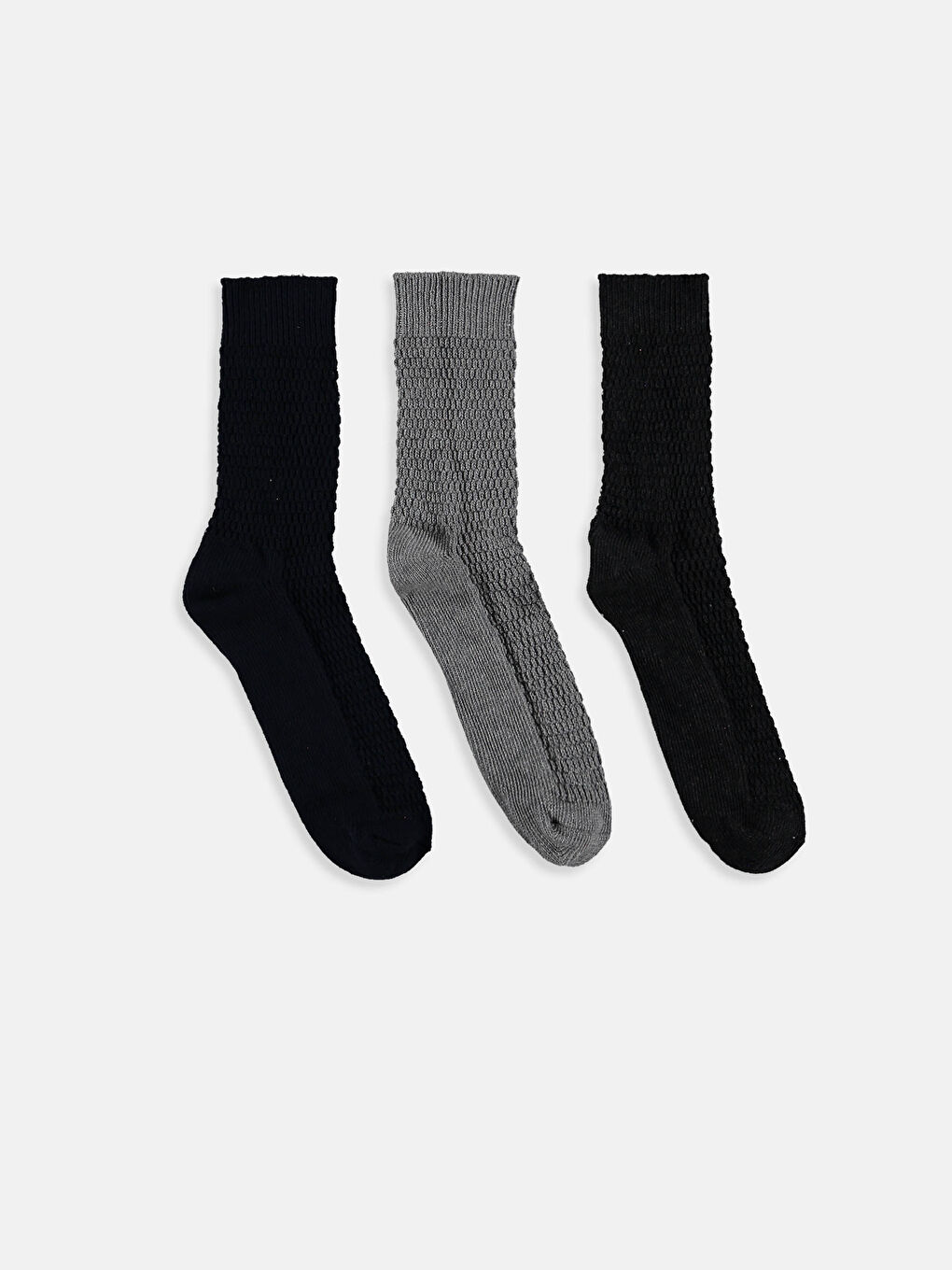 Man NAVY Ankle Socks-1