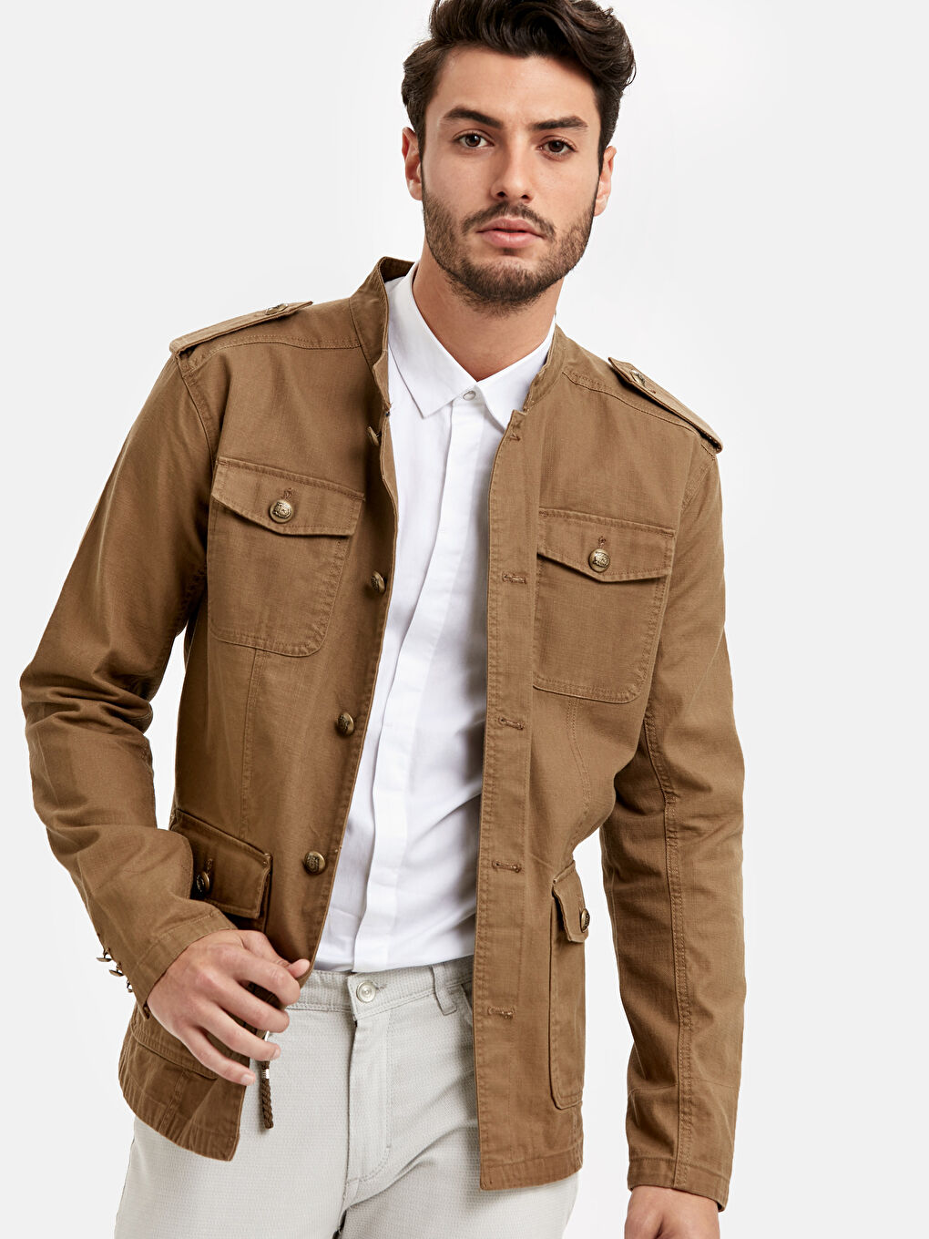 Man BROWN Jacket