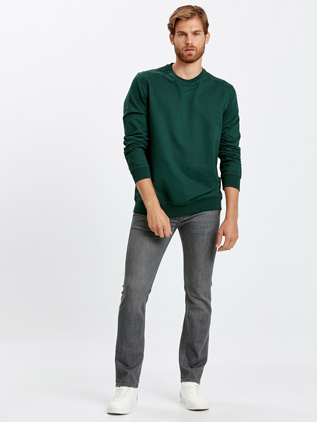 Man GREEN Sweatshirt-2