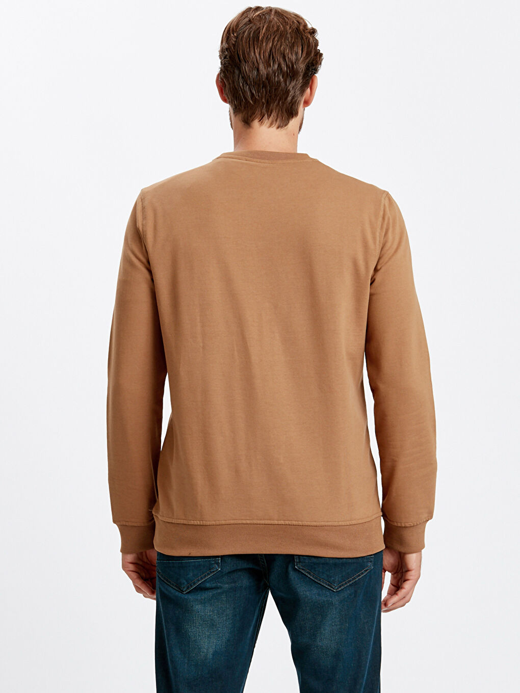 Sweat-shirt BEIGE Homme-1