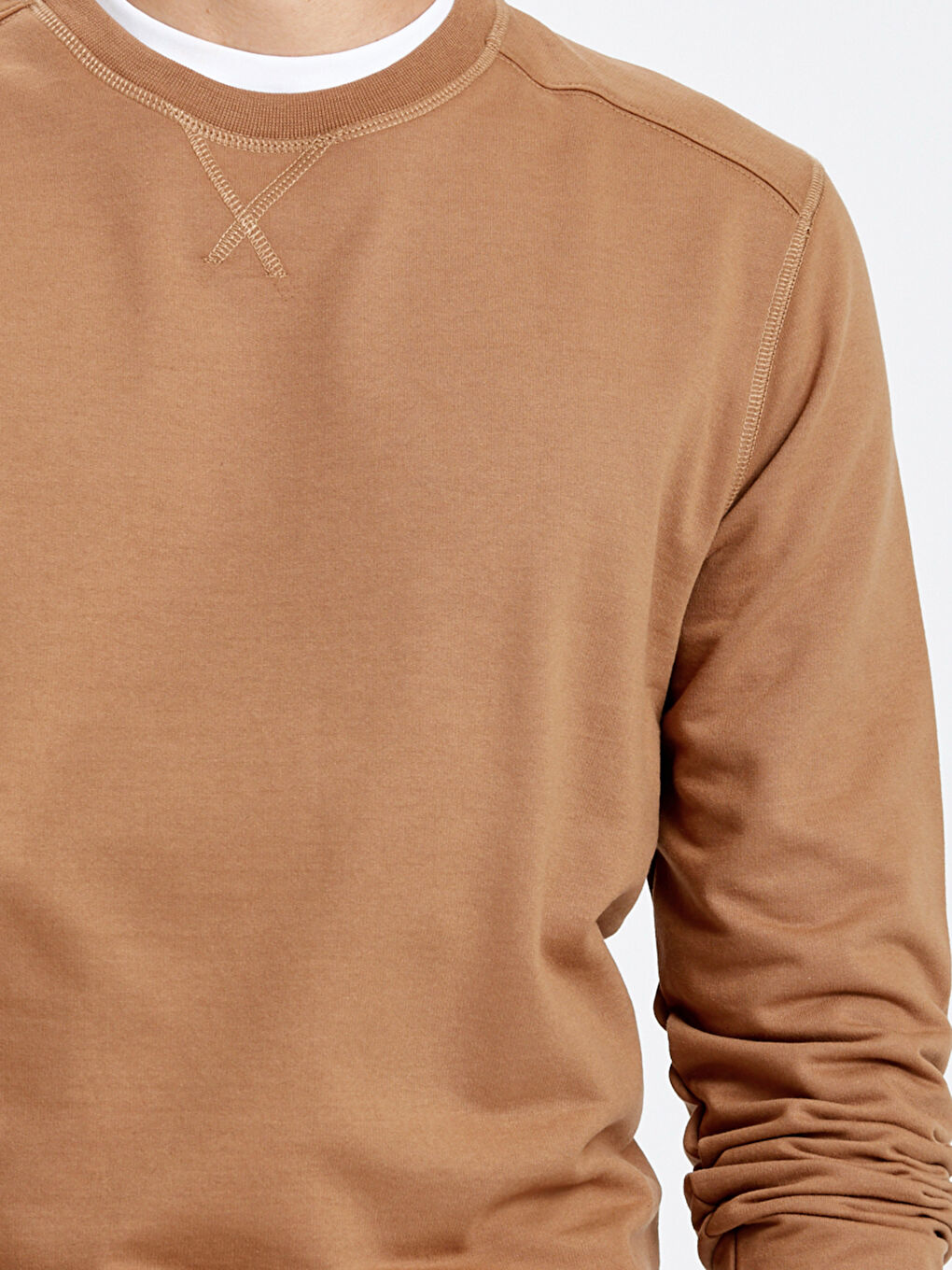 Sweat-shirt BEIGE Homme-3
