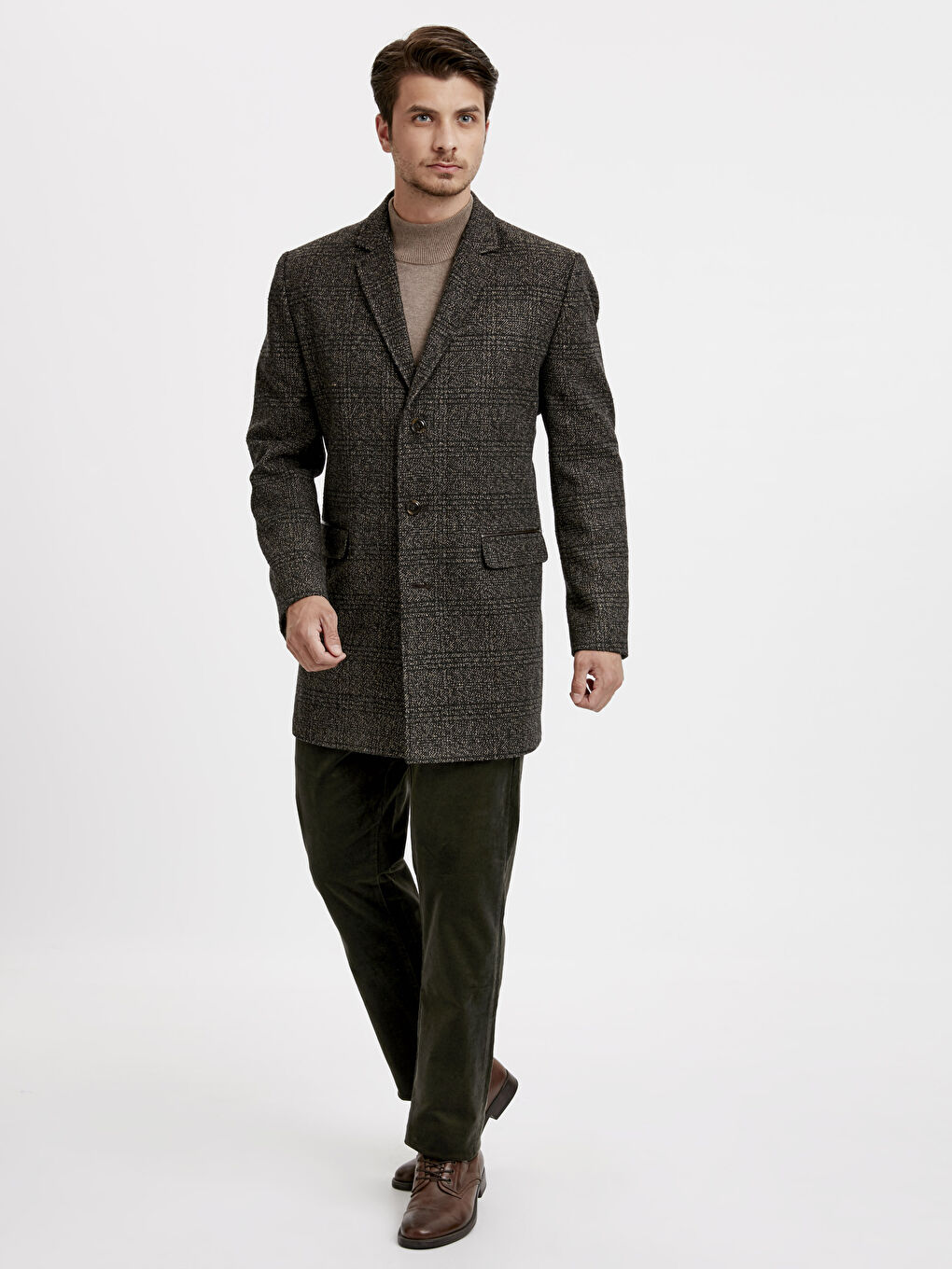 BRAON Kaput od mešavine vune Muškarac-2