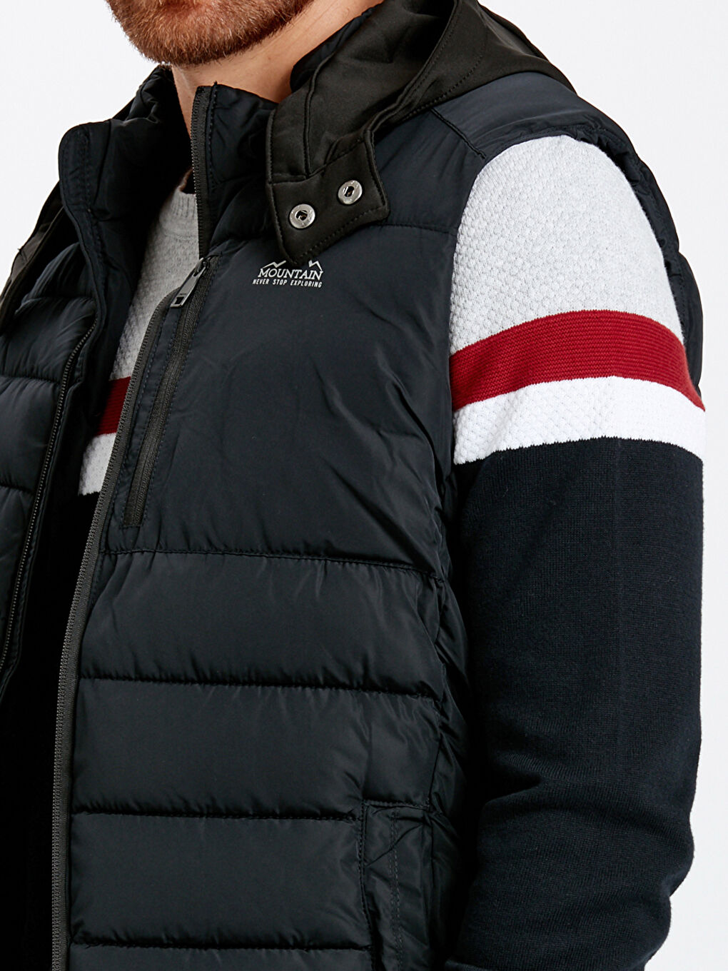 Koyu Lacivert Yelek-5