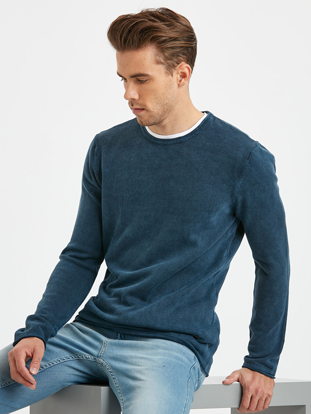 Man INDIGO Sweater