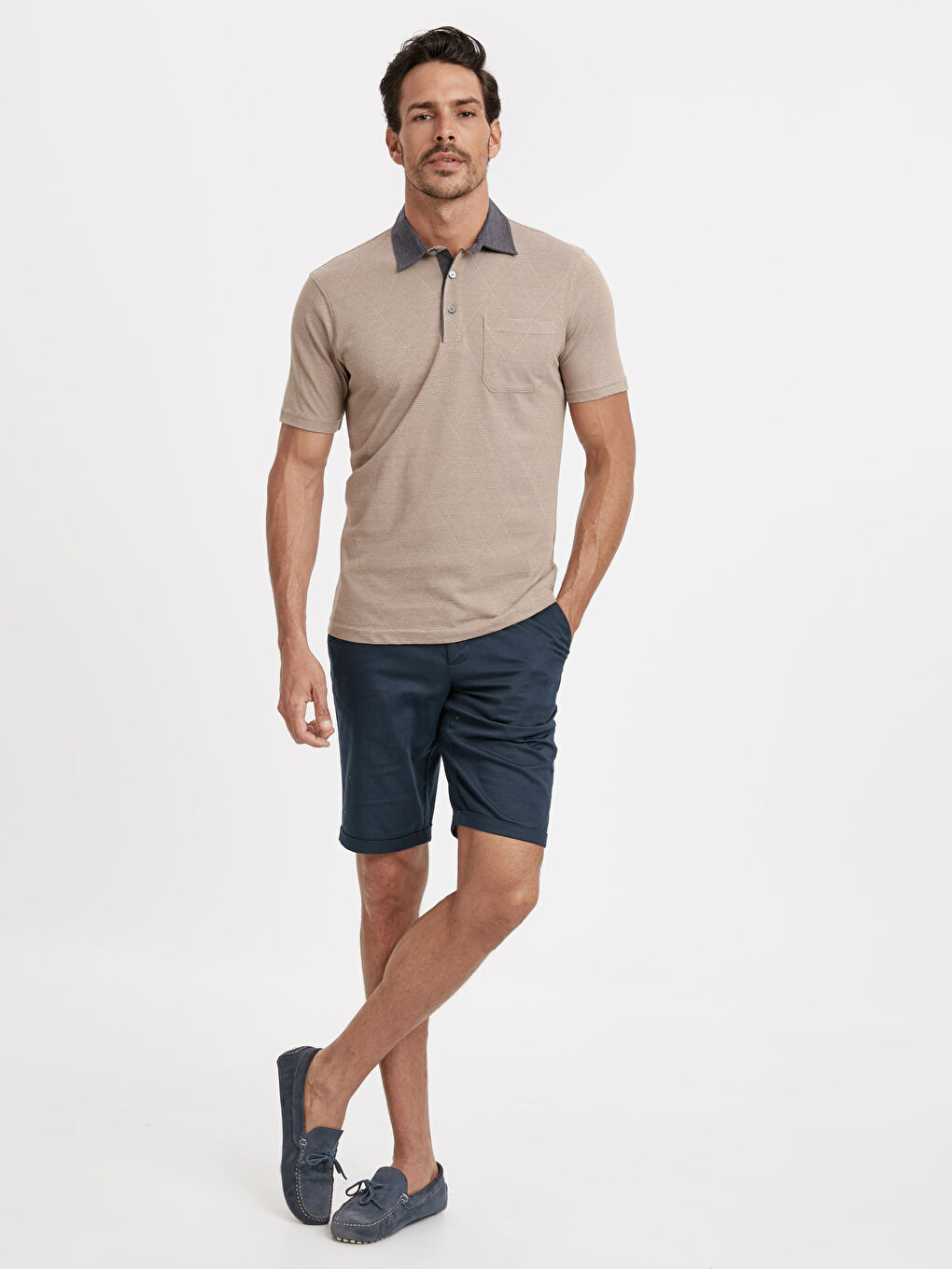 Man BEIGE T-Shirt-2