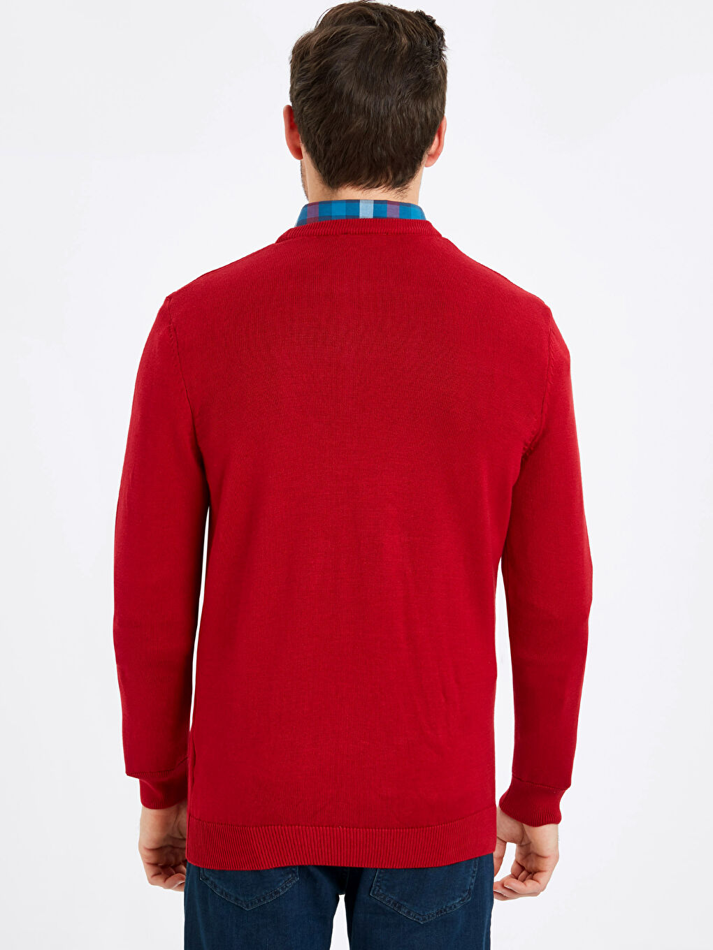 Man RED Sweater-1