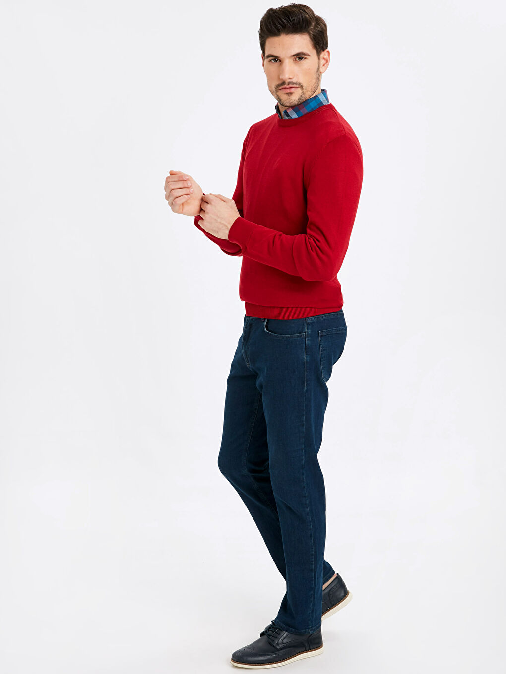 Man RED Sweater-2