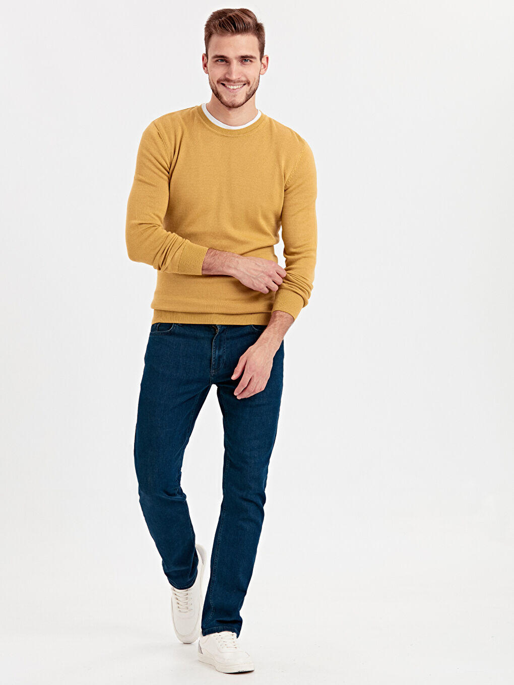 Pull-over JAUNE Homme-2