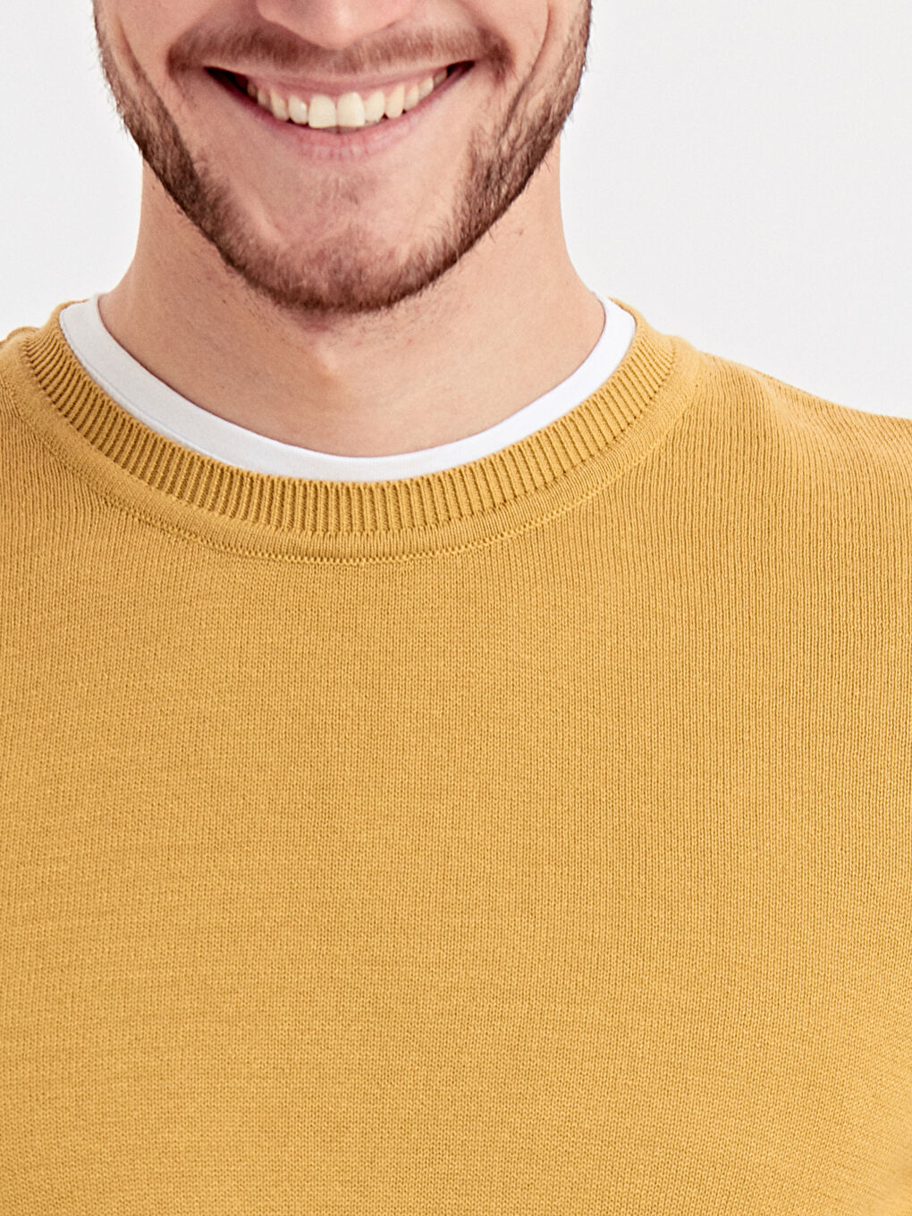 Pull-over JAUNE Homme-3