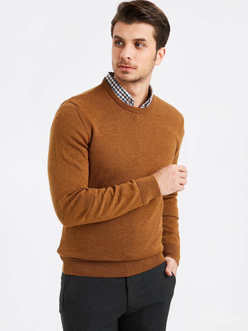 Man Yellow Sweater