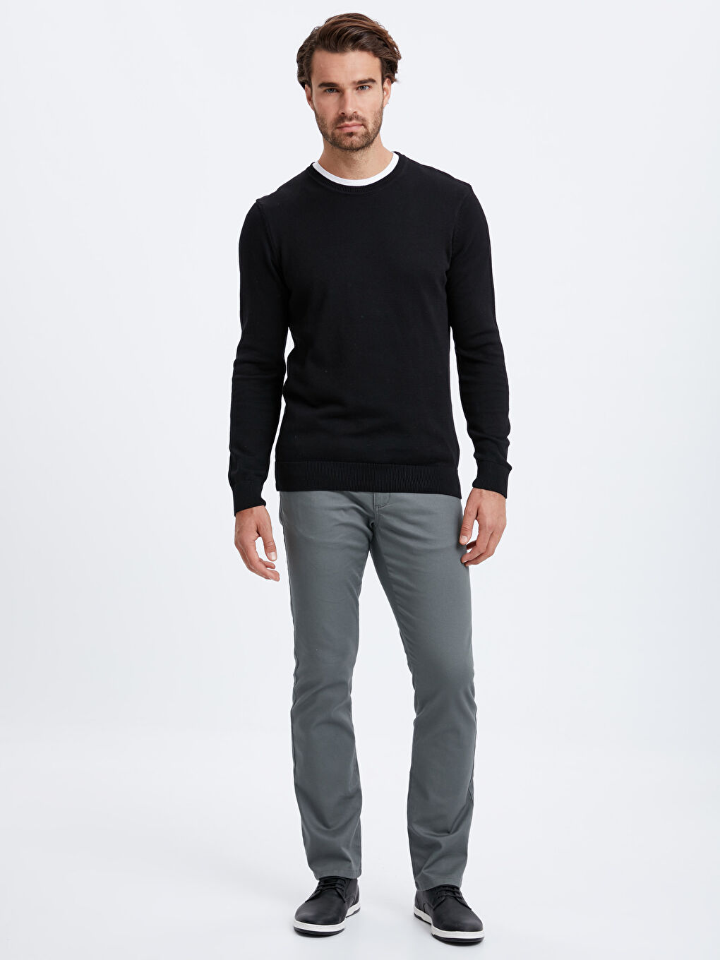 Чоловік ЧОРНИЙ Светр-2