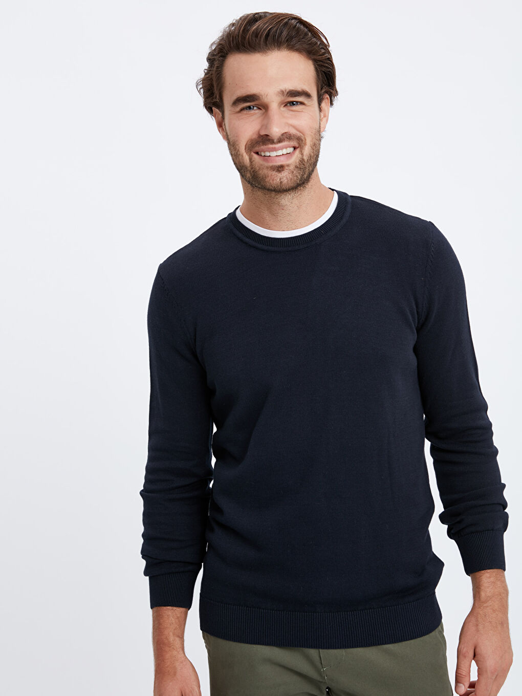 LCWAIKIKI Basic Herrenpullover -8W1832Z8-M4M