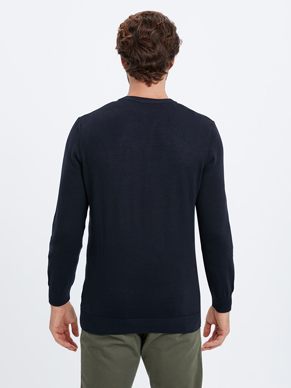 LCWAIKIKI Basic Herrenpullover -8W1832Z8-M4M