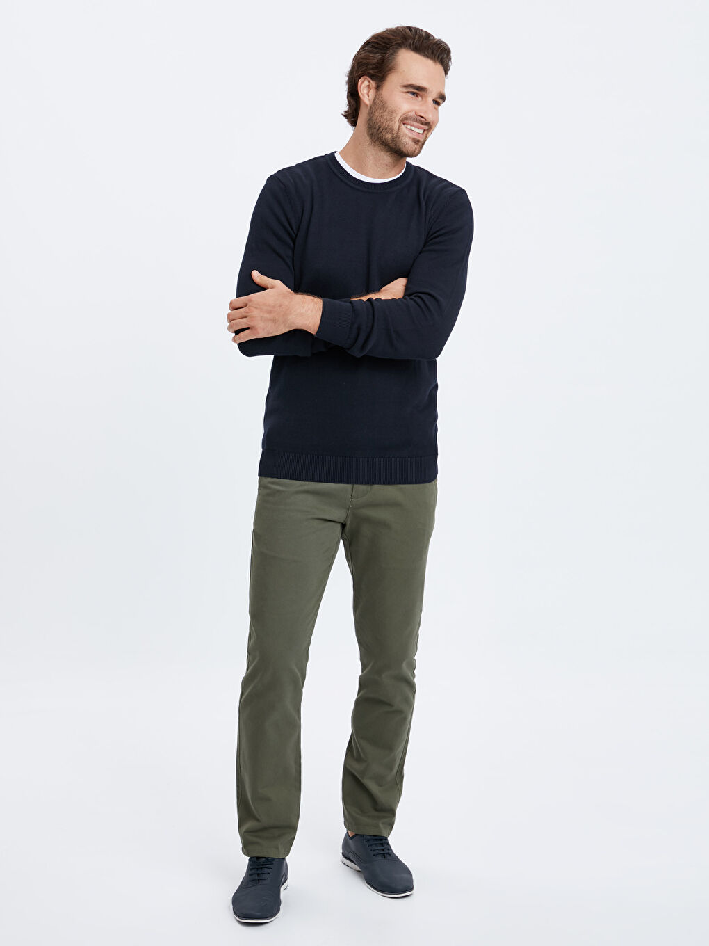 LCWAIKIKI Basic Herrenpullover -8W1832Z8-M4M