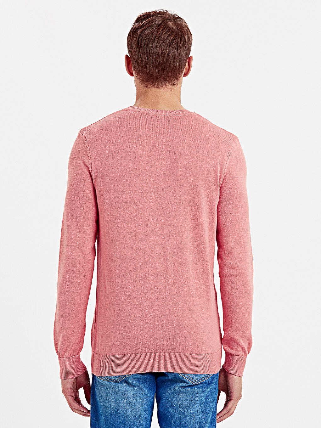 LCWAIKIKI Basic Man ORANGE Sweater -8W1832Z8-DRX