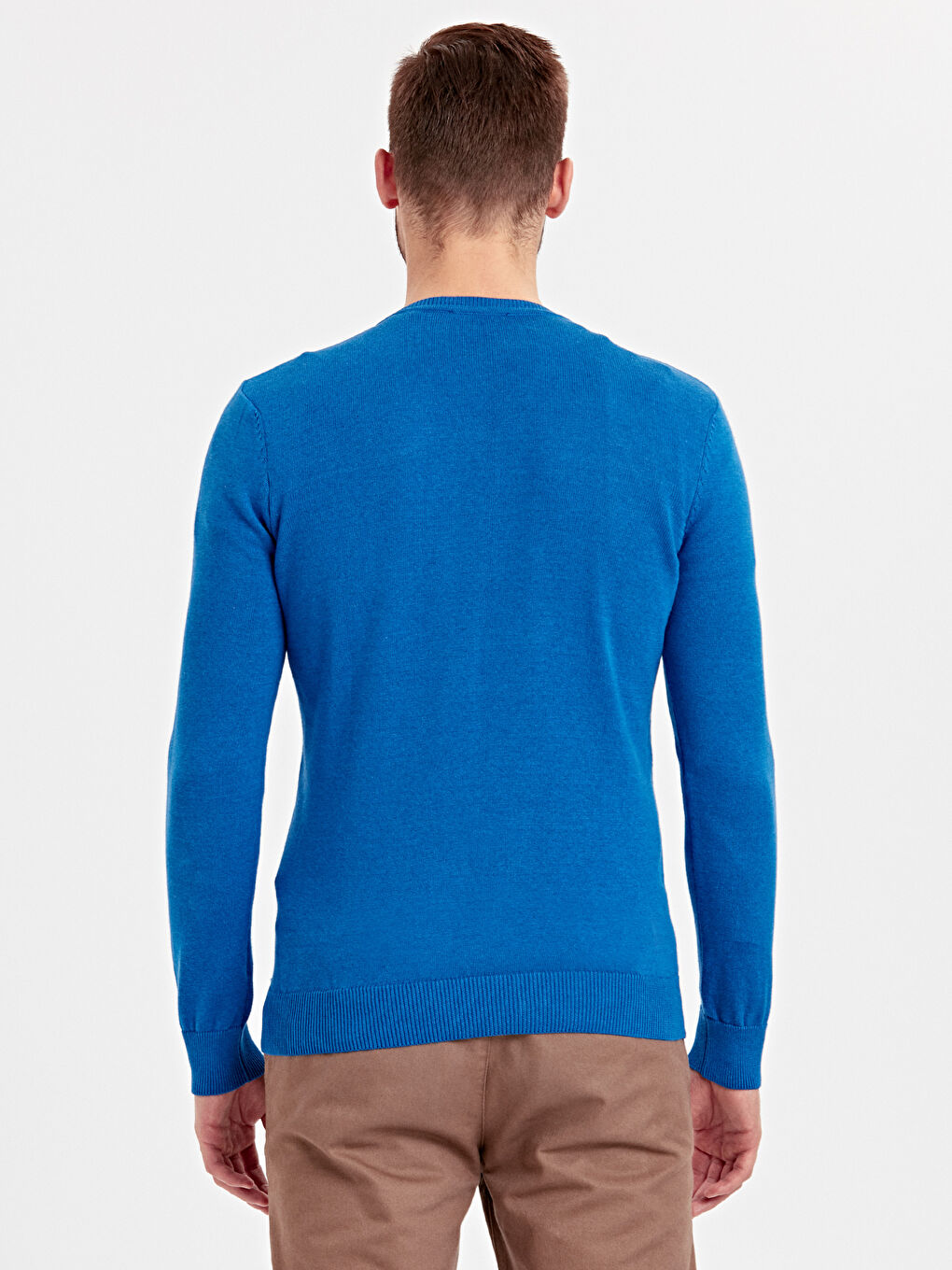 Pulover ALBASTRU Bărbat-1