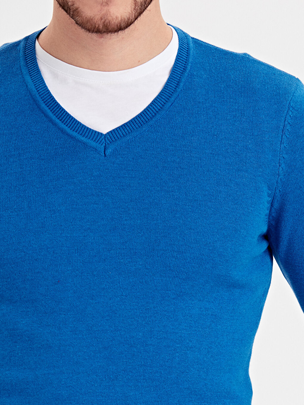 Pulover ALBASTRU Bărbat-3