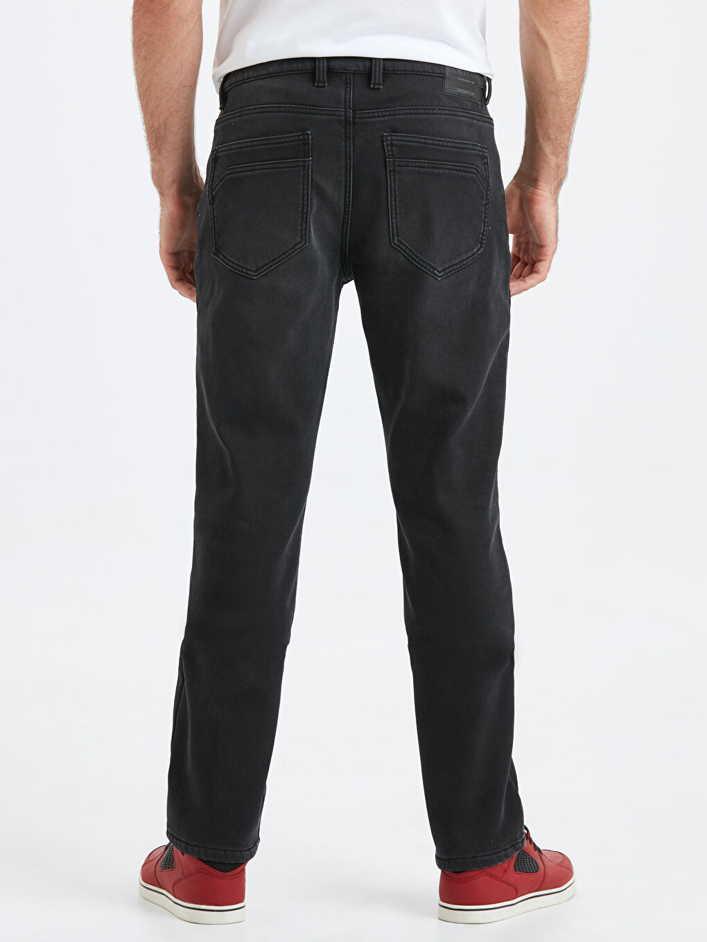 Ерлер қара Джинсы шалбар-3